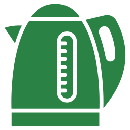 Electric kettle and in-room safe