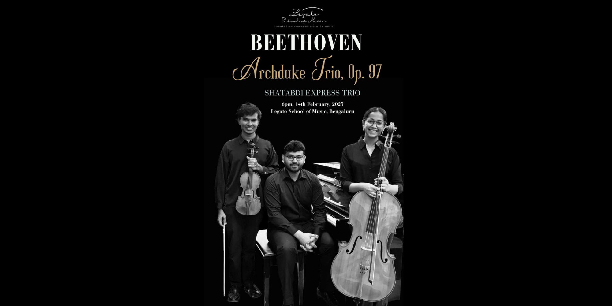 Legato school of music Beethoven archduke trio